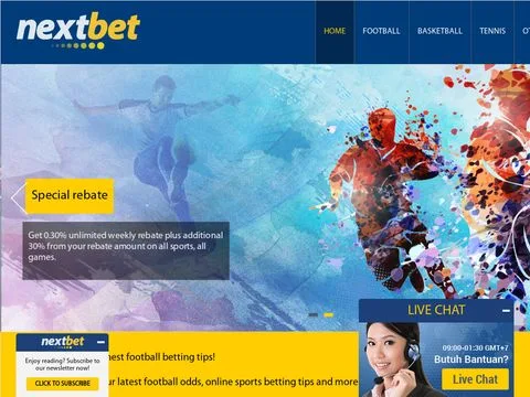 Nextbetsports Tips website preview