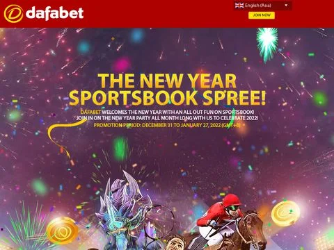 The New Year Sportsbook Spree website preview